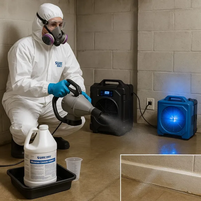 Sanitization and Odor Removal process in Fall Creek, WI