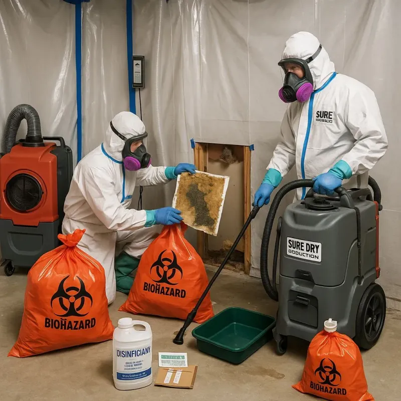 Contaminated Water Handling Protocols process in Fall Creek, WI